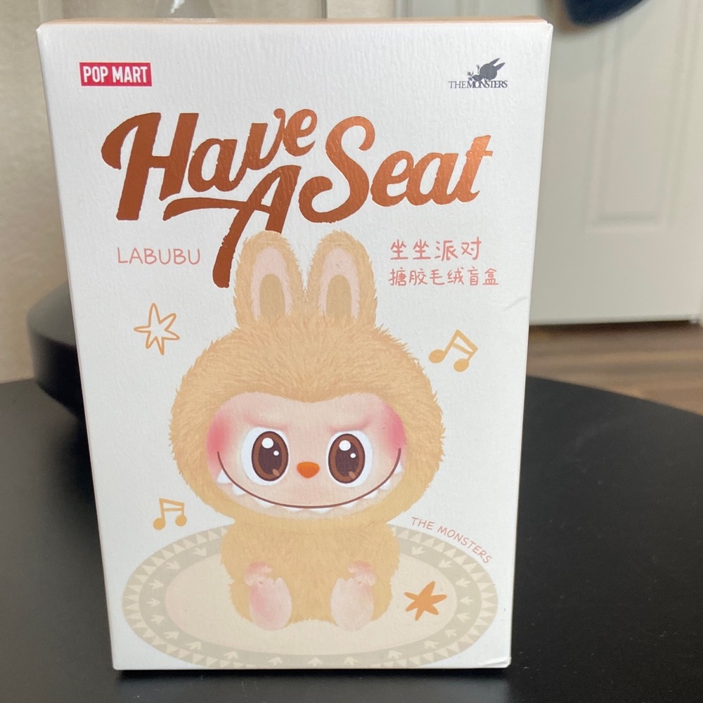 Pop Mart Labubu Have A Seat Figure- BABA
